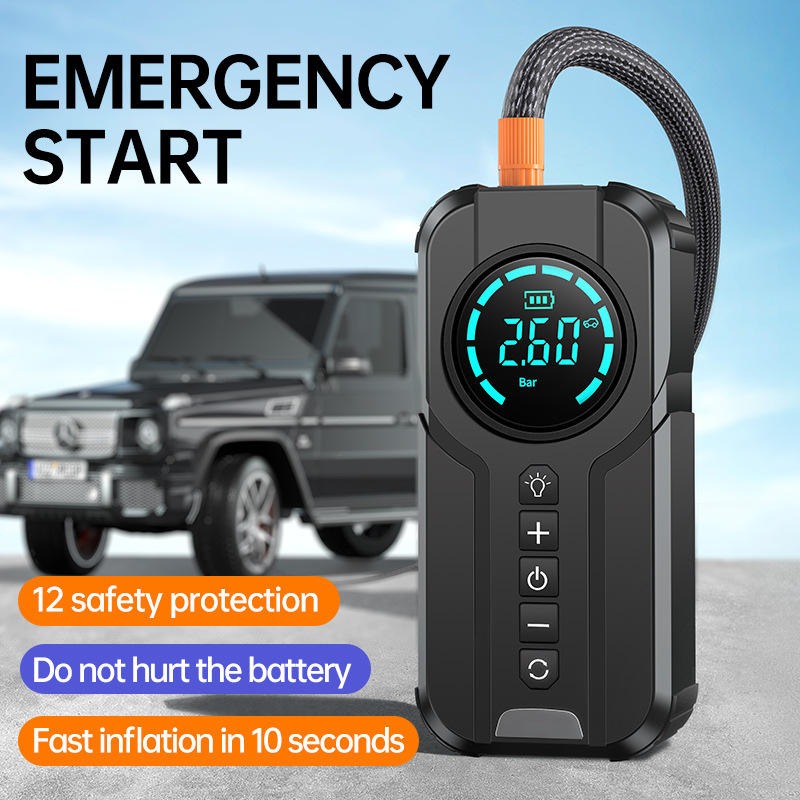 Jump Starter With Air Pump