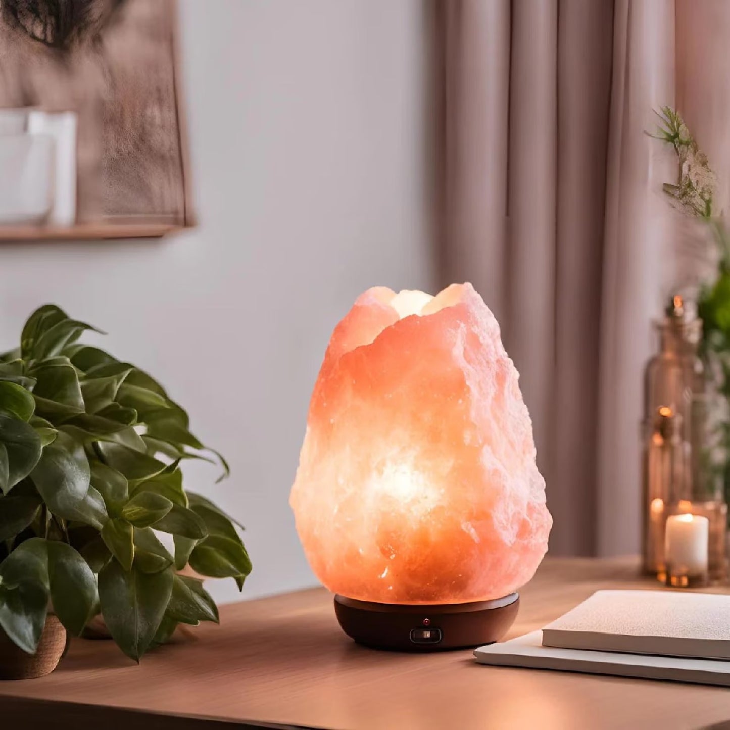 himalyan salt lamp